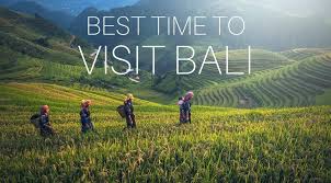 Bali Best Time Visit Weather